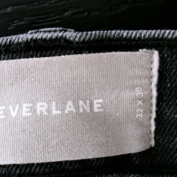 Everlane Distressed Black Skinny Jeans Men's 32 / 30 Inseam 27" - Picture 12 of 13